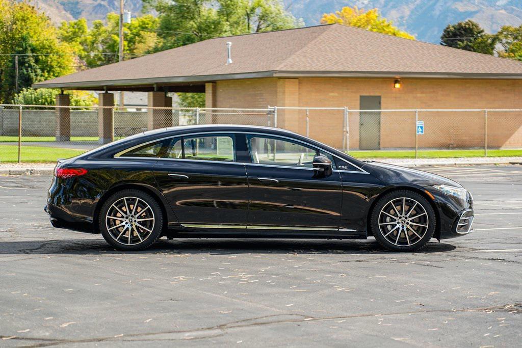 used 2023 Mercedes-Benz EQS 580 car, priced at $56,995