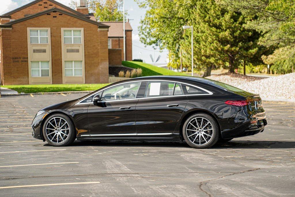 used 2023 Mercedes-Benz EQS 580 car, priced at $56,995