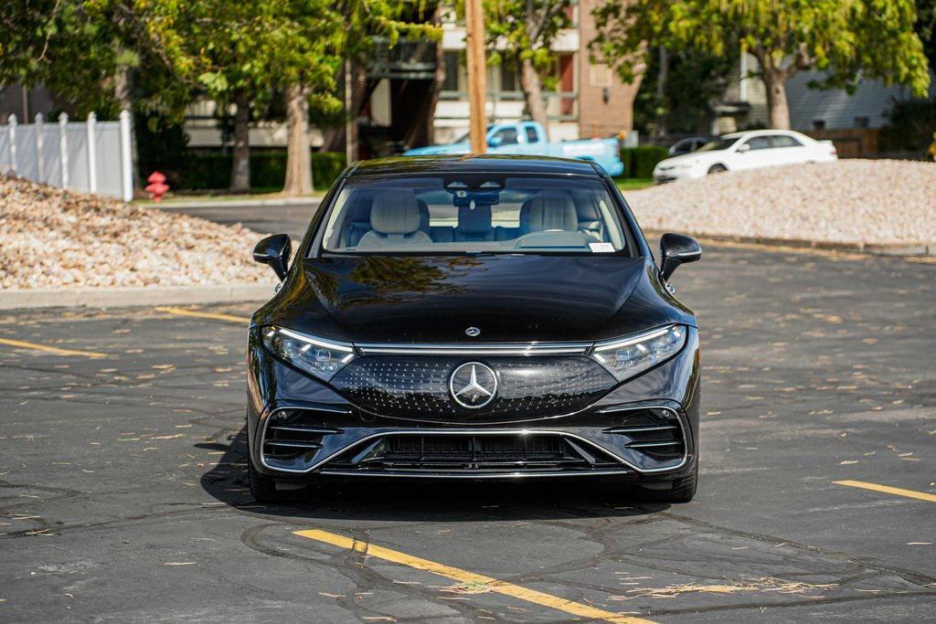 used 2023 Mercedes-Benz EQS 580 car, priced at $56,995