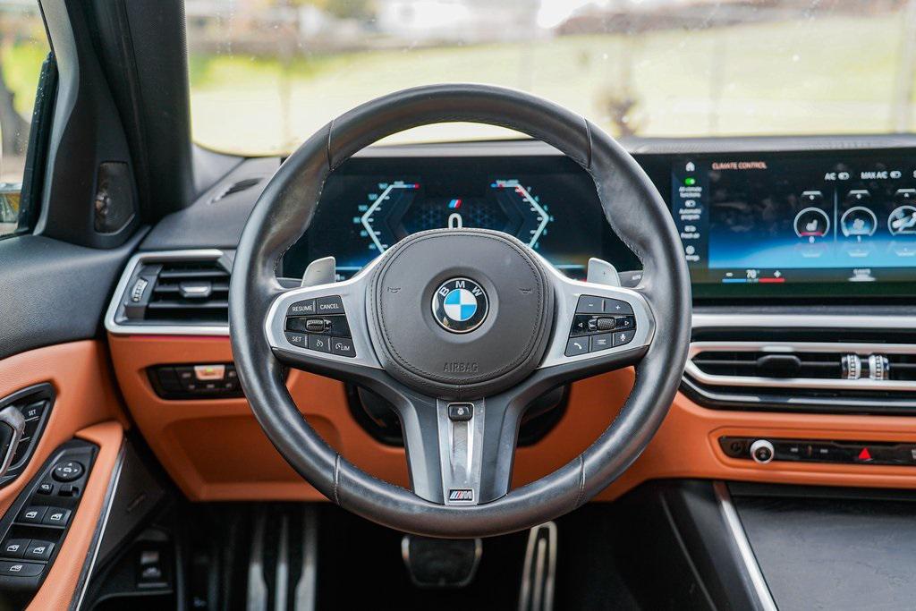 used 2023 BMW 330 car, priced at $37,495