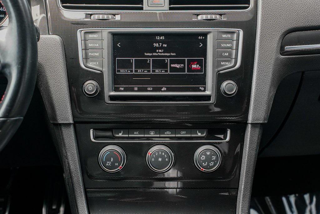 used 2016 Volkswagen Golf GTI car, priced at $14,995