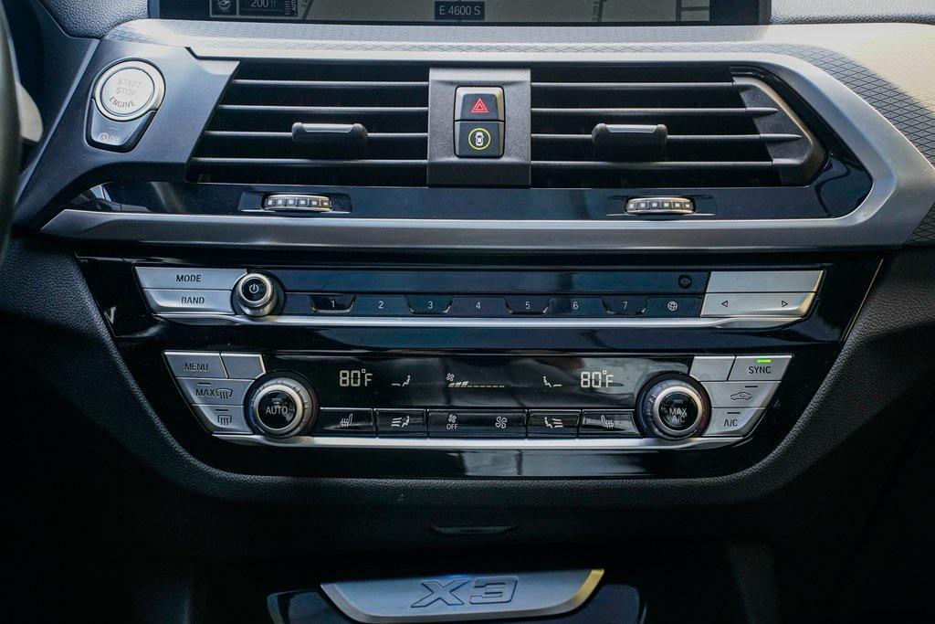 used 2021 BMW X3 car, priced at $24,495