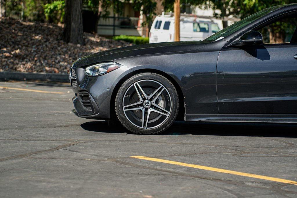 used 2022 Mercedes-Benz C-Class car, priced at $34,295