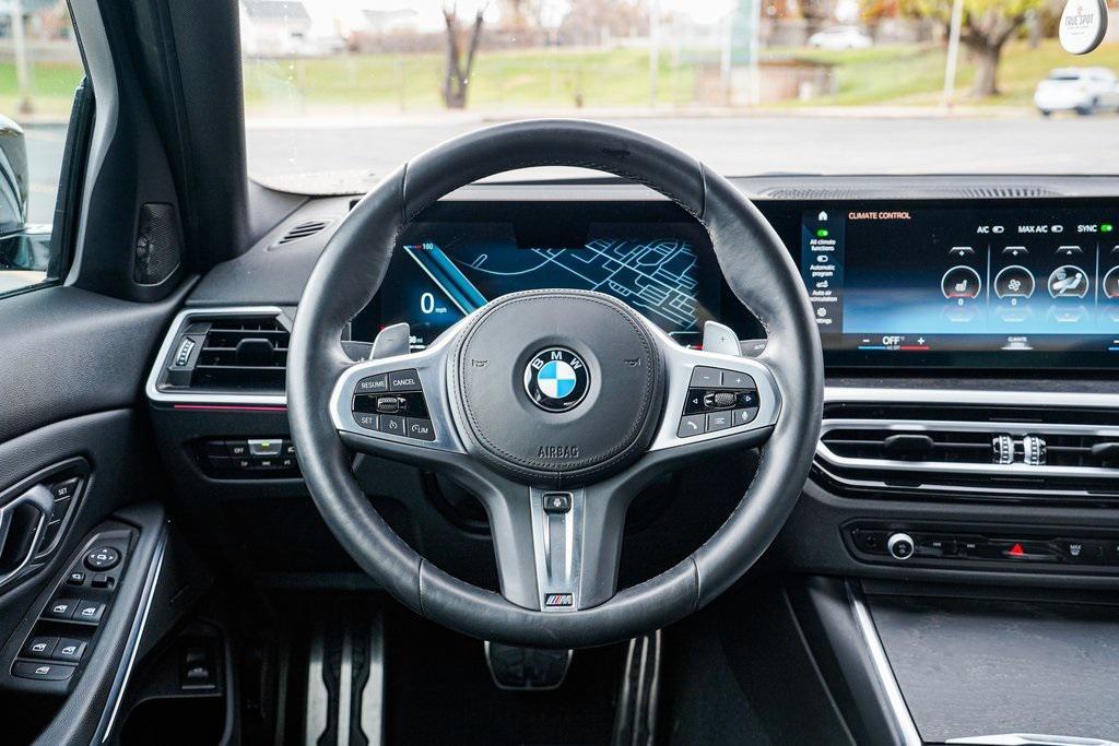 used 2023 BMW 330 car, priced at $37,495