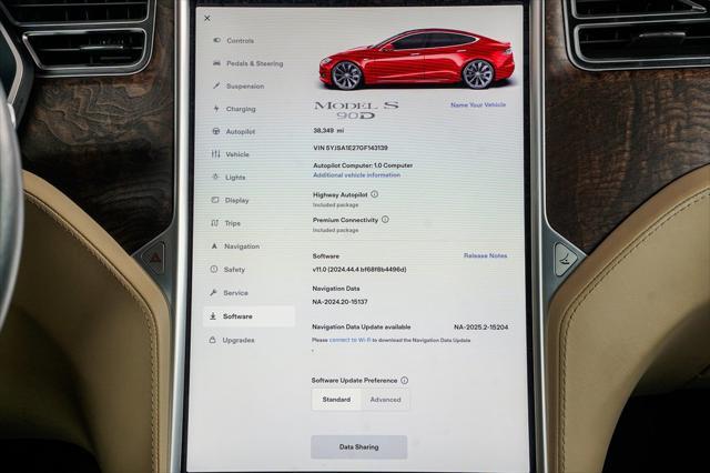used 2016 Tesla Model S car, priced at $21,995