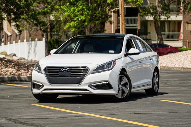used 2017 Hyundai Sonata Hybrid car, priced at $11,495