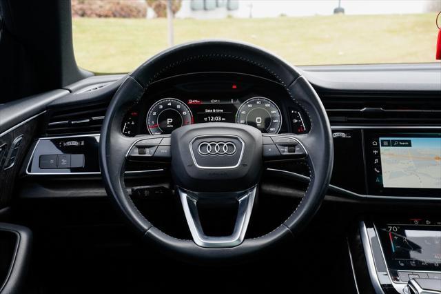 used 2020 Audi Q8 car, priced at $33,495