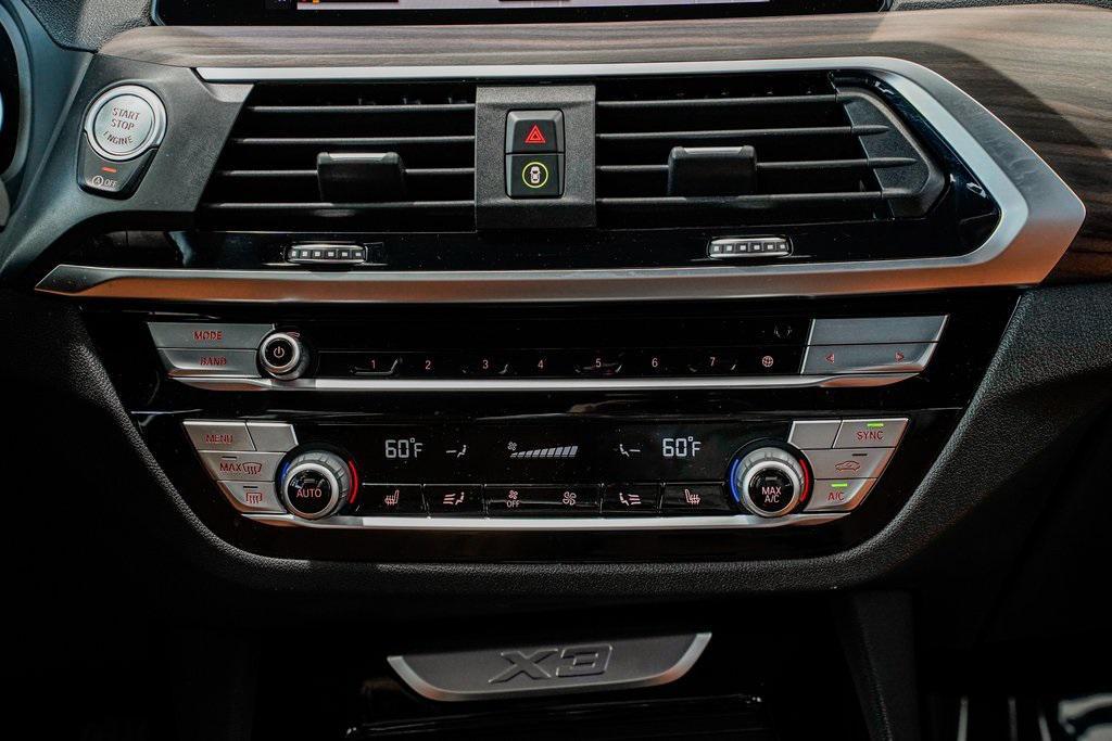 used 2020 BMW X3 car, priced at $24,495