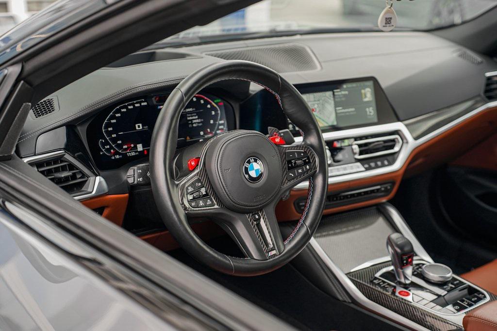 used 2022 BMW M4 car, priced at $68,995
