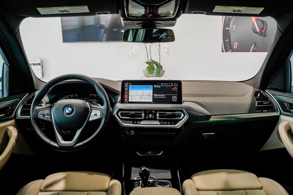used 2023 BMW X3 car, priced at $40,695