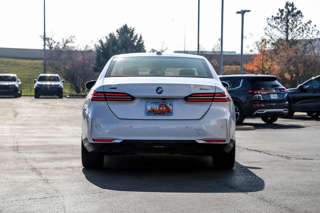 used 2025 BMW 530 car, priced at $63,225