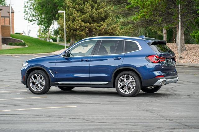 used 2022 BMW X3 car, priced at $38,995