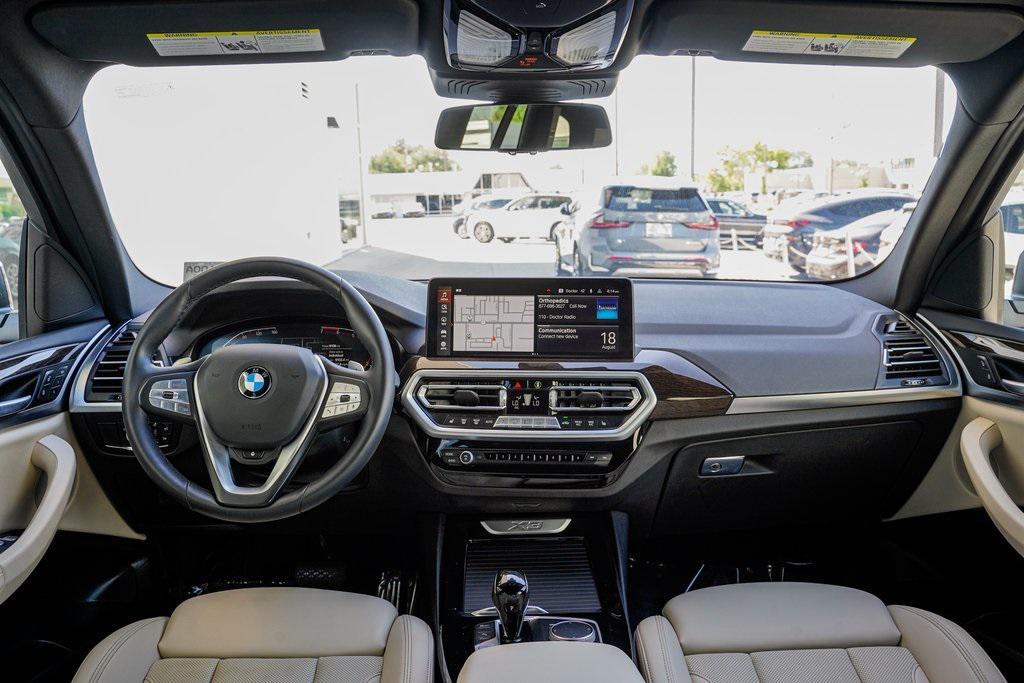 used 2023 BMW X3 car, priced at $40,995