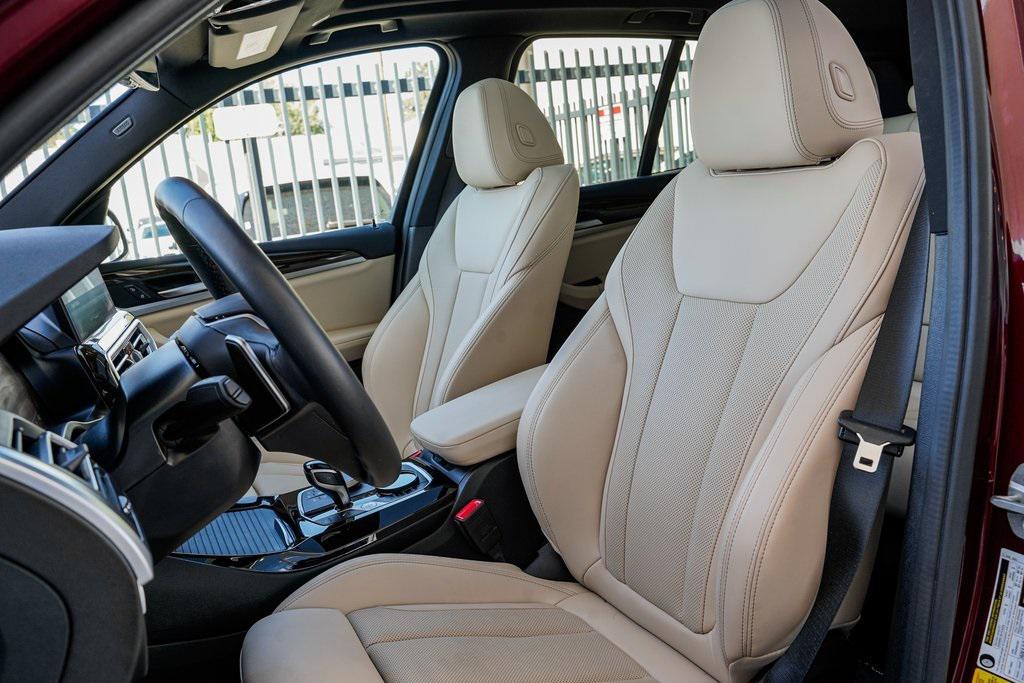 used 2023 BMW X3 car, priced at $40,995