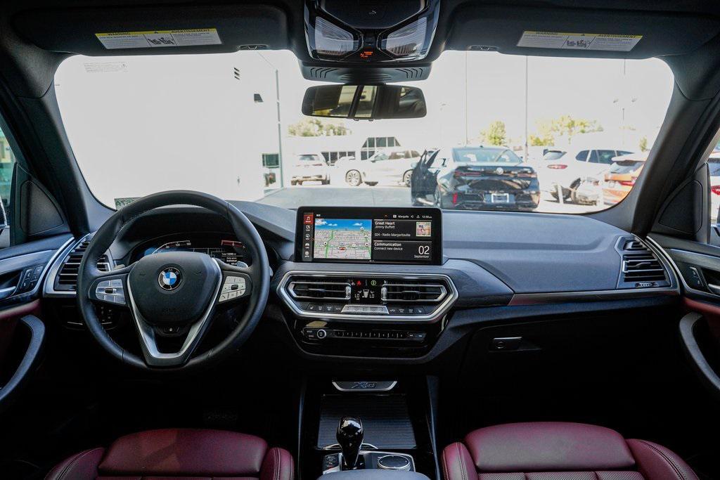 used 2024 BMW X3 car, priced at $44,995
