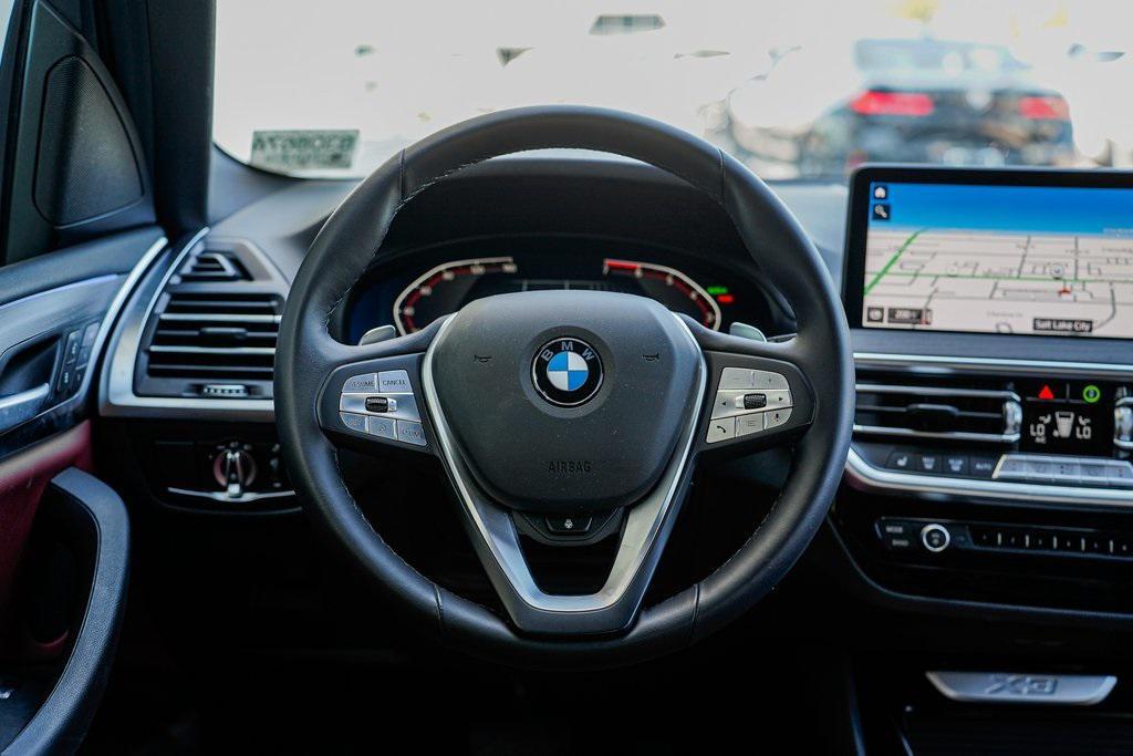 used 2024 BMW X3 car, priced at $44,995