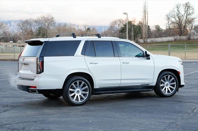 used 2022 Cadillac Escalade car, priced at $68,928