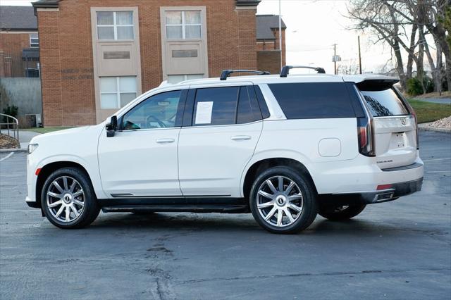 used 2022 Cadillac Escalade car, priced at $68,928