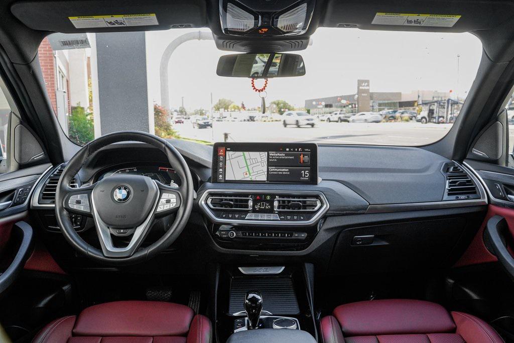 used 2023 BMW X3 car, priced at $34,995