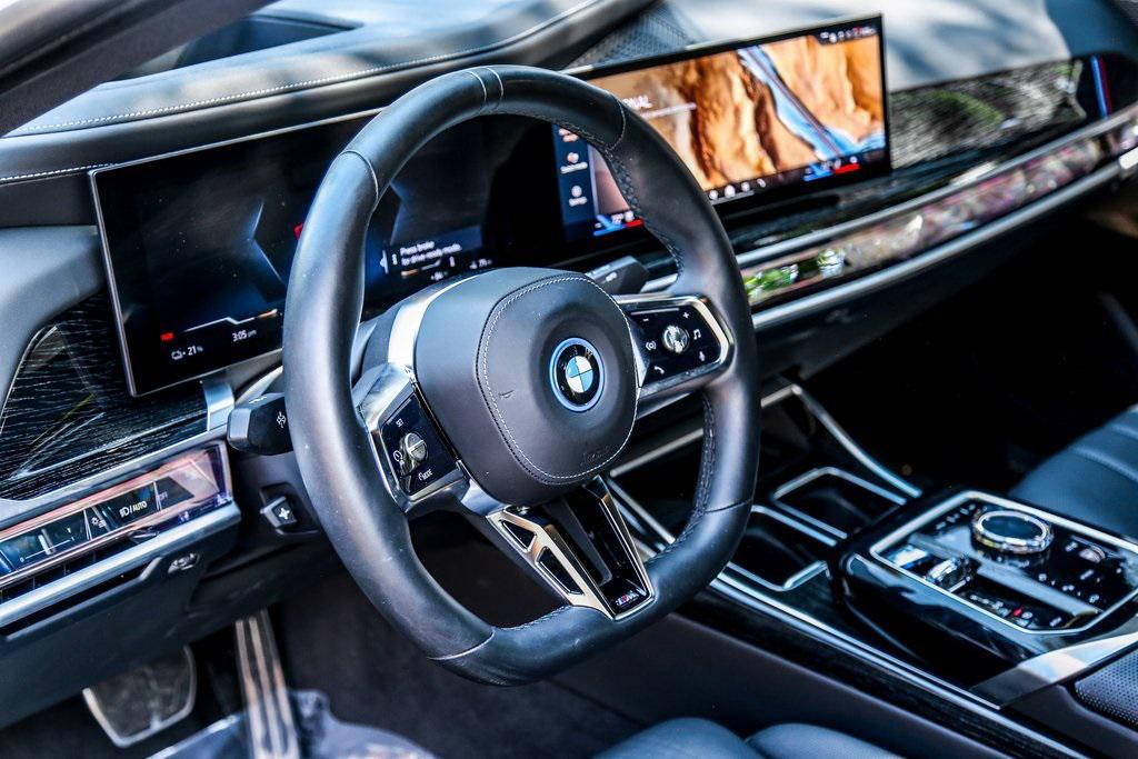 used 2024 BMW i7 car, priced at $87,995