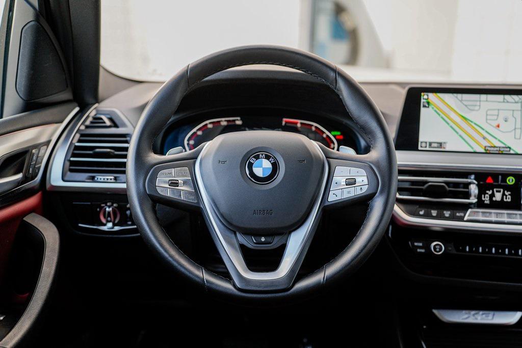 used 2023 BMW X3 car, priced at $34,995