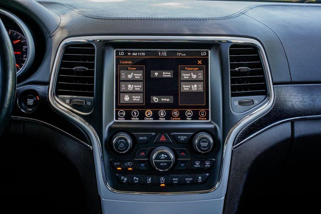 used 2018 Jeep Grand Cherokee car, priced at $18,495