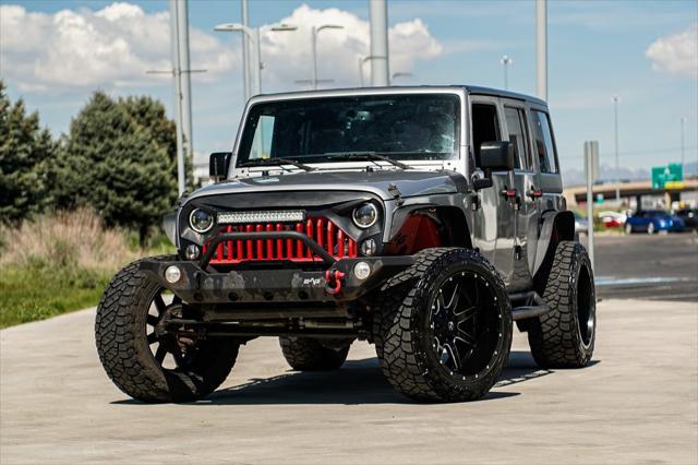 used 2015 Jeep Wrangler Unlimited car, priced at $19,995