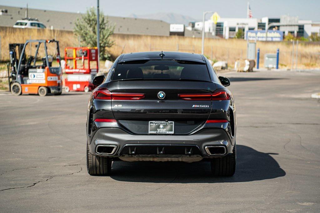 used 2022 BMW X6 car, priced at $48,995