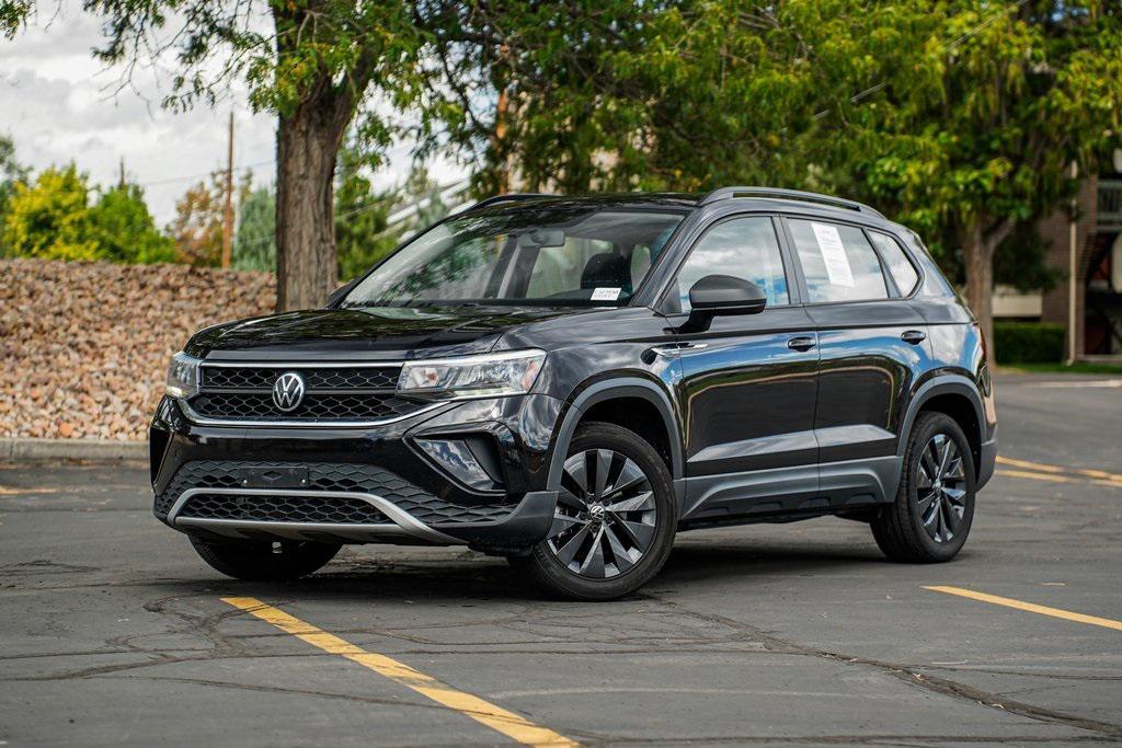 used 2022 Volkswagen Taos car, priced at $17,995