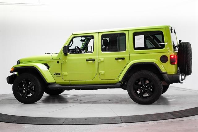 used 2021 Jeep Wrangler Unlimited car, priced at $33,757