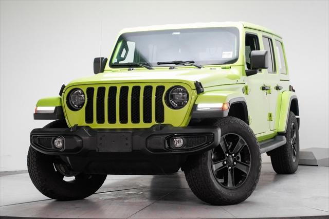 used 2021 Jeep Wrangler Unlimited car, priced at $33,757