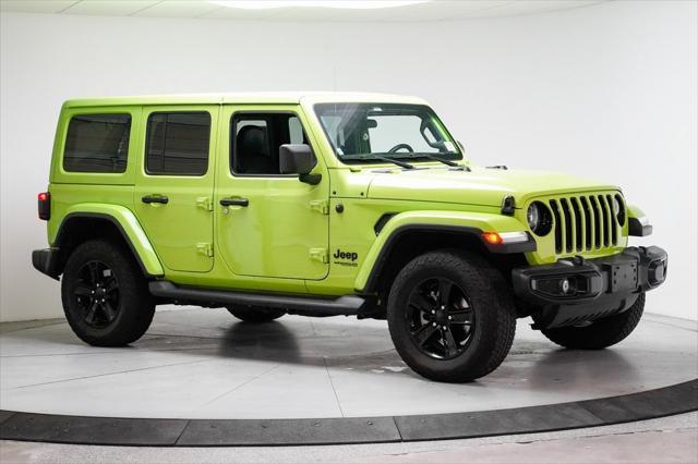 used 2021 Jeep Wrangler Unlimited car, priced at $33,757