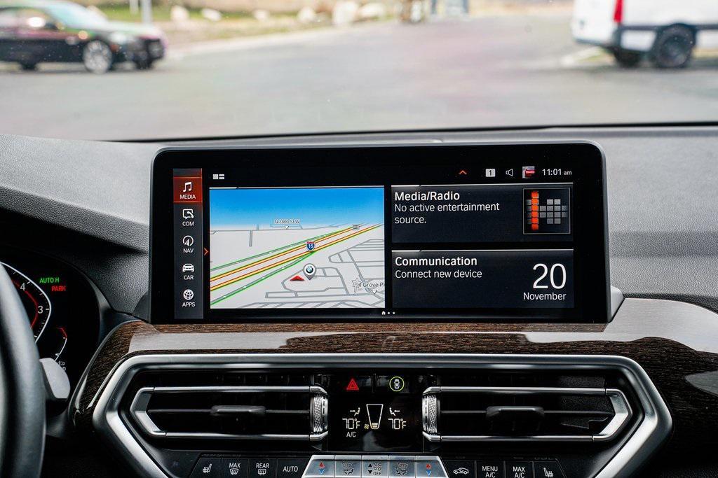 used 2022 BMW X3 car, priced at $32,995