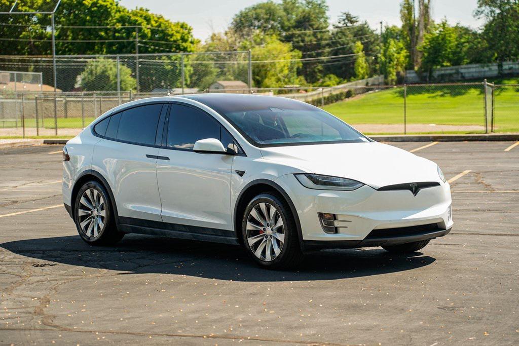used 2020 Tesla Model X car, priced at $42,495