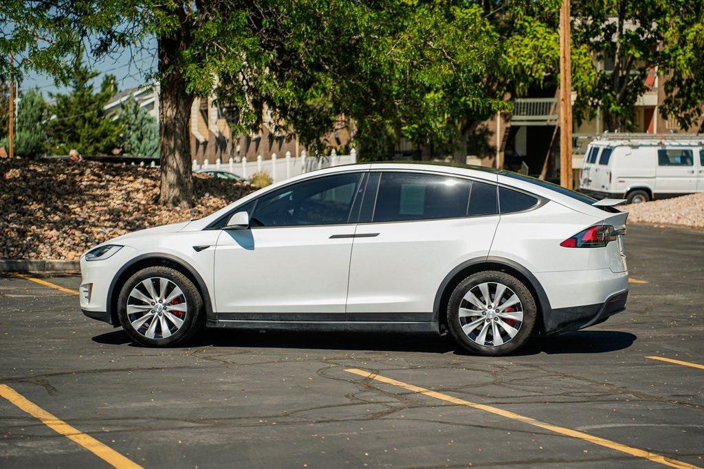 used 2020 Tesla Model X car, priced at $42,495