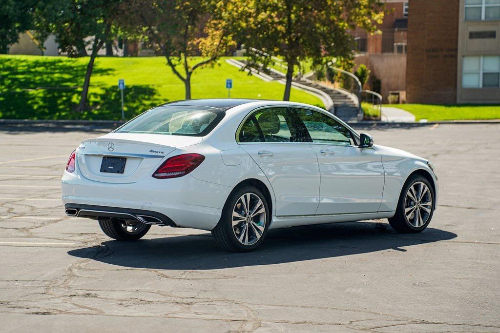 used 2018 Mercedes-Benz C-Class car, priced at $20,995
