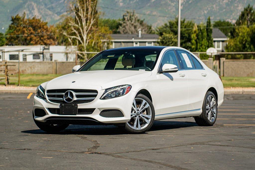 used 2018 Mercedes-Benz C-Class car, priced at $20,995