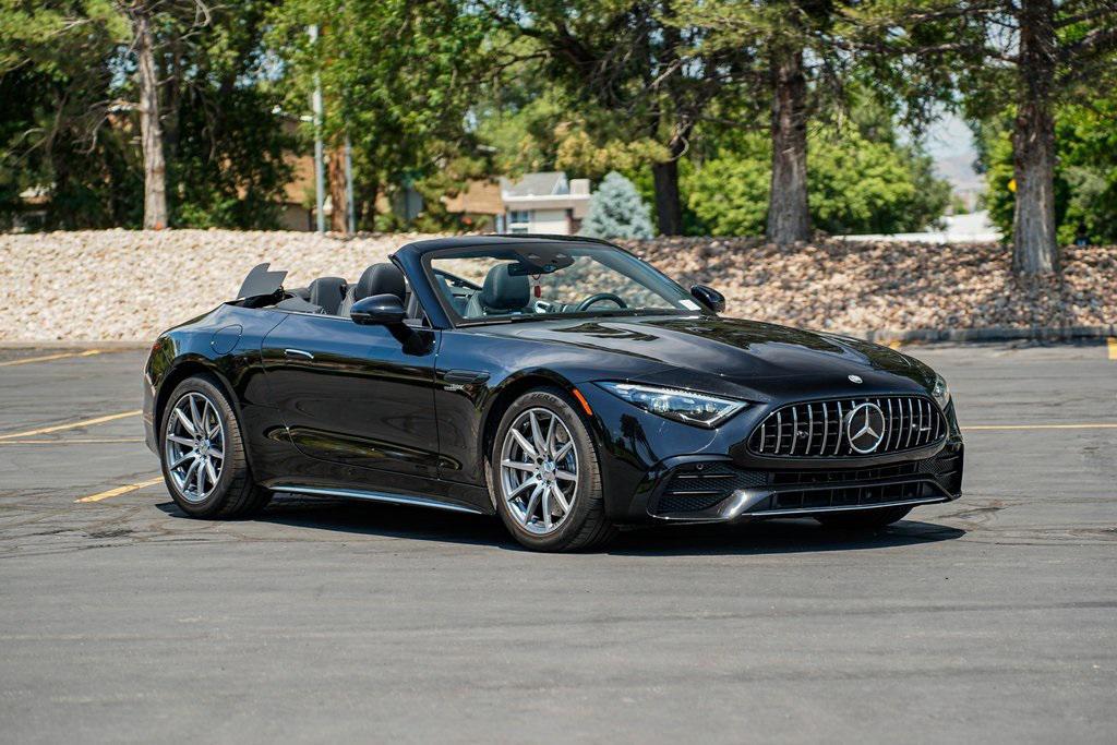 used 2023 Mercedes-Benz AMG SL 43 car, priced at $73,995