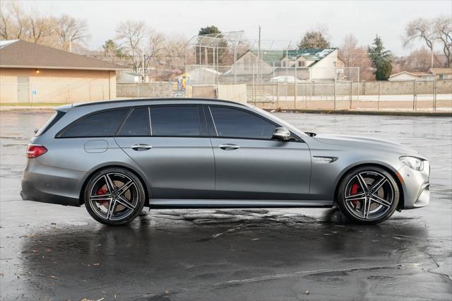 used 2021 Mercedes-Benz AMG E 63 car, priced at $92,495