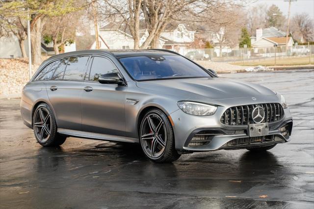 used 2021 Mercedes-Benz AMG E 63 car, priced at $92,495