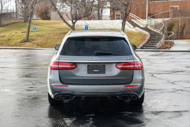 used 2021 Mercedes-Benz AMG E 63 car, priced at $92,495