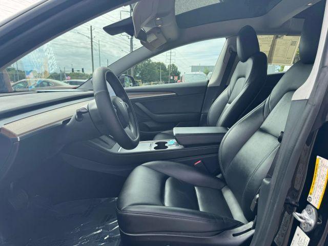 used 2022 Tesla Model 3 car, priced at $24,495