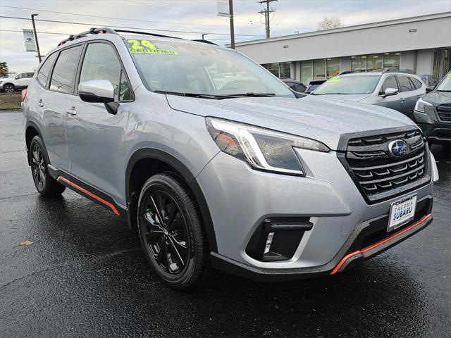 used 2024 Subaru Forester car, priced at $34,450