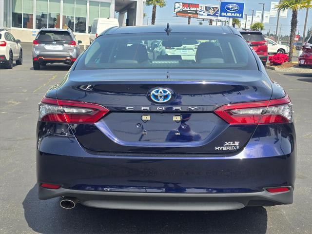 used 2021 Toyota Camry Hybrid car, priced at $31,450
