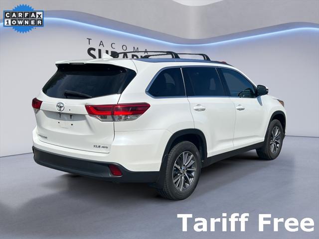 used 2019 Toyota Highlander car, priced at $24,950