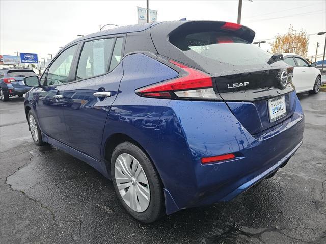 used 2021 Nissan Leaf car, priced at $13,450