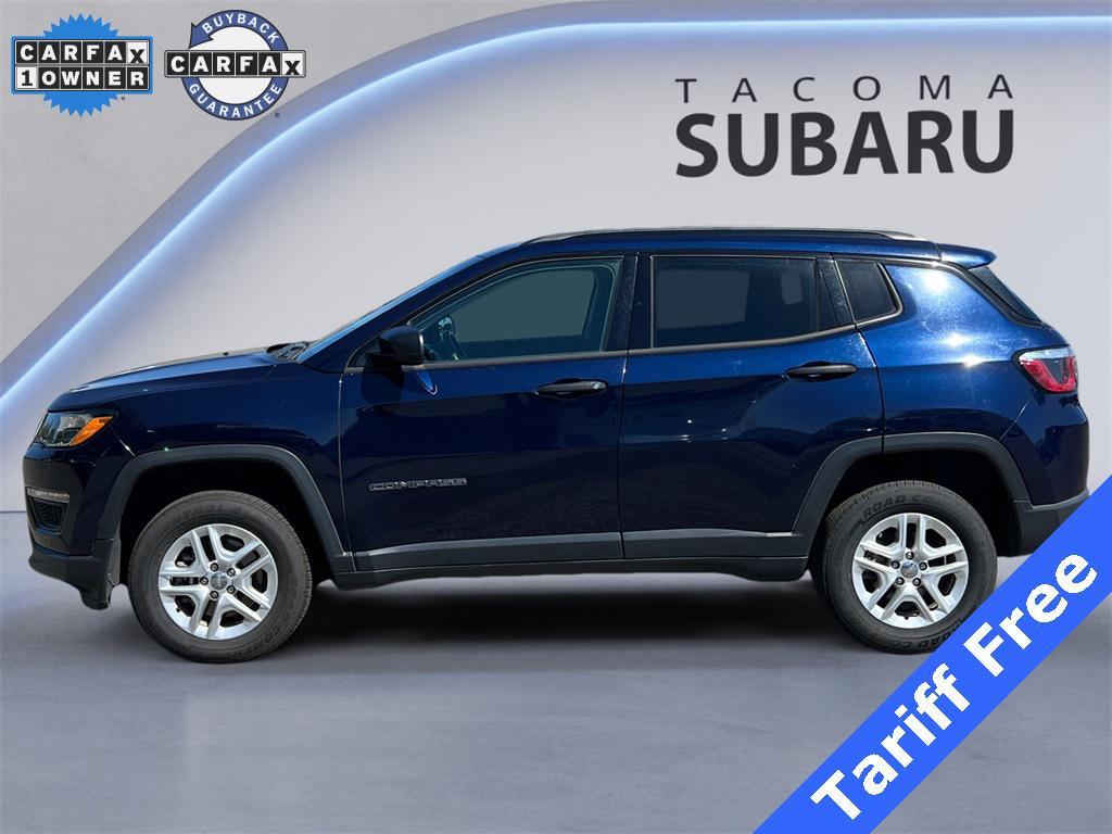 used 2018 Jeep Compass car, priced at $13,750