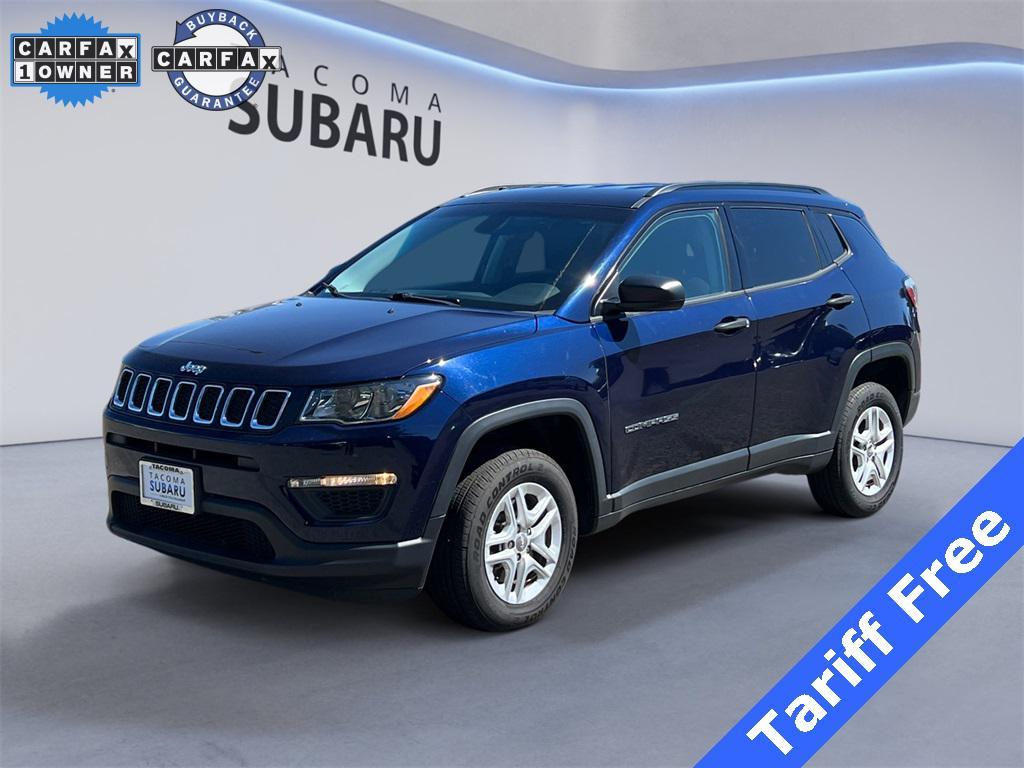 used 2018 Jeep Compass car, priced at $13,750