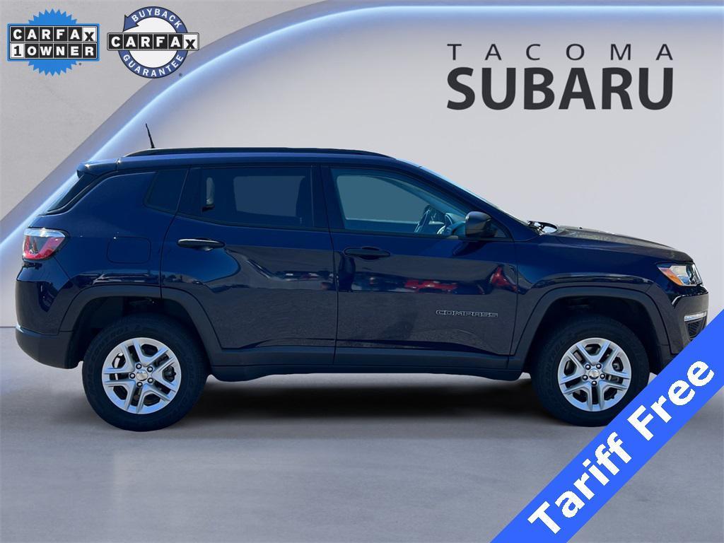 used 2018 Jeep Compass car, priced at $13,750