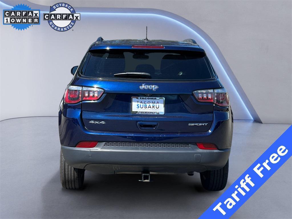 used 2018 Jeep Compass car, priced at $13,750